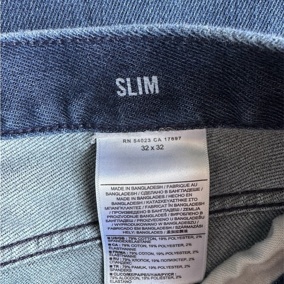 Banana Republic Blue Straight Jeans Classic Style - Picture 4 of 4